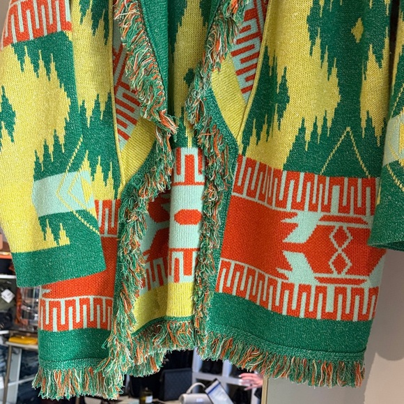 Alanui Colorful Geometric Knit Cardigan - Picture 5 of 10